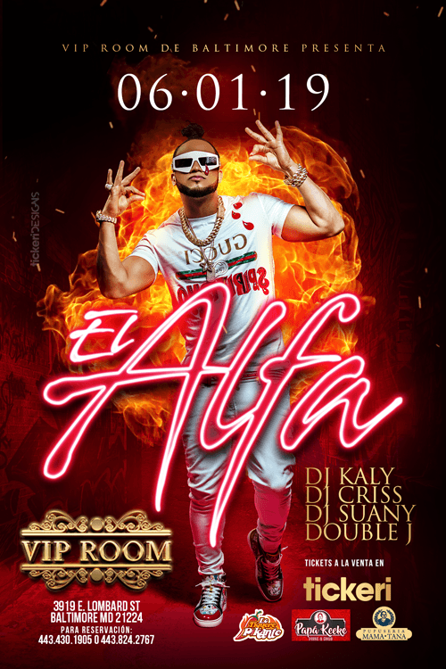 Event - El Alfa en Baltimore - Baltimore, Maryland - June 1, 2019 | concert tickets