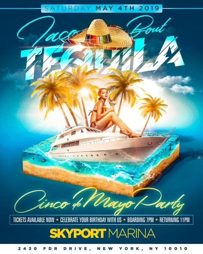 Event - Cinco De Mayo Party Cruise At Jewel Yacht - New York, New York - May 4, 2019 | concert tickets