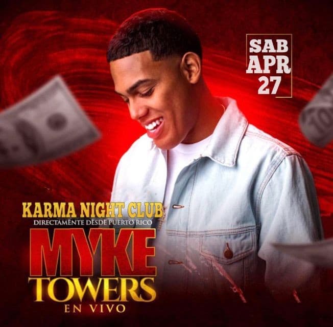 Event - MYKE TOWERS and friends - Fort Walton Beach, Florida - April 27, 2019 | concert tickets