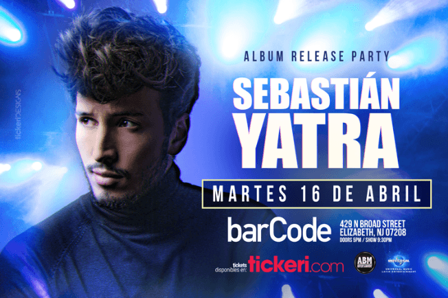 Event - SEBASTIAN YATRA EN NEW JERSEY - Elizabeth, New Jersey - April 16, 2019 | concert tickets