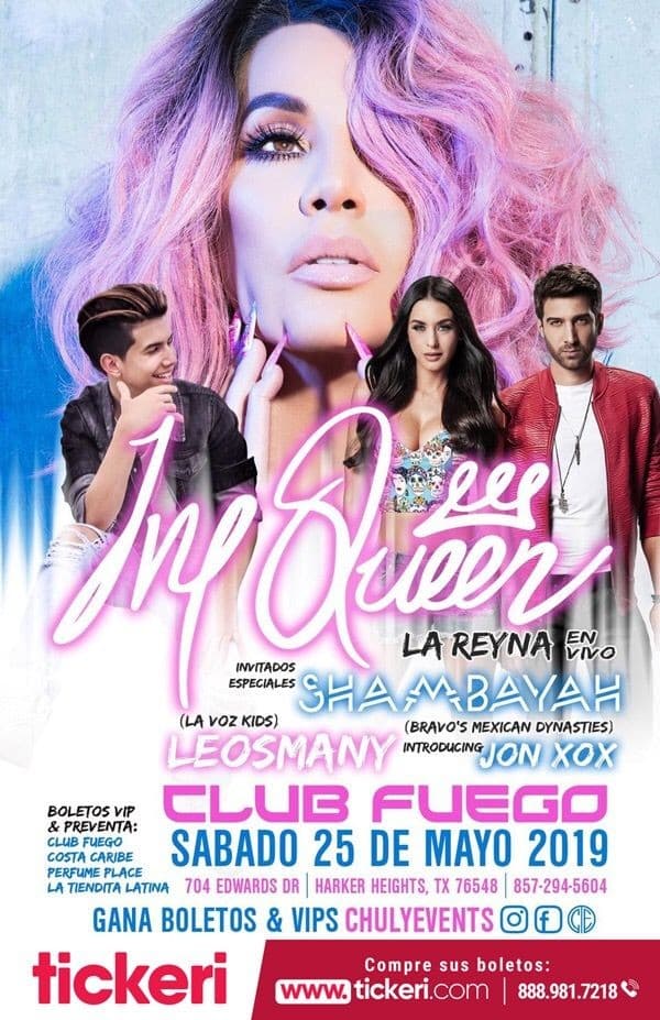 Event - Ivy Queen, Shambayah y Mucho Mas en Concierto en Harker Heights,TX - Harker Heights, Texas - May 25, 2019 | concert tickets
