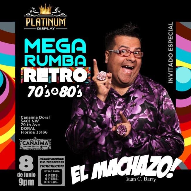 Event - Mega Rumba Retro 70 & 80 - Doral, Florida - 8 de junio de 2019 | concert tickets