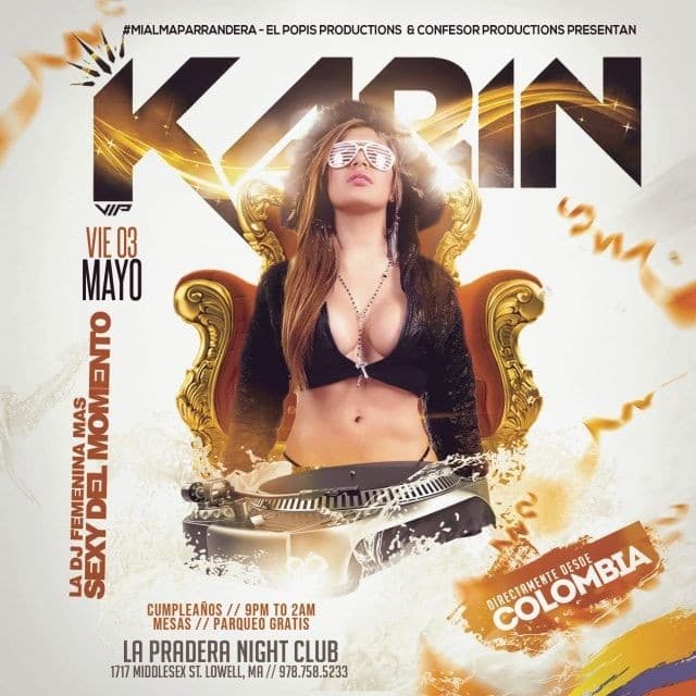 Event - DJ Karin Top Female Urban DJ en Lowell - Lowell, Massachusetts - May 3, 2019 | concert tickets
