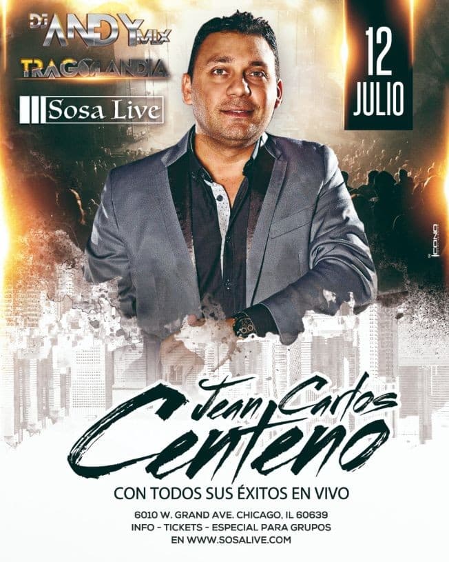 Event - Jean Carlos Centeno Concierto de Pre-Independencia Chicago, IL - Chicago, Illinois - 12 de julio de 2019 | concert tickets