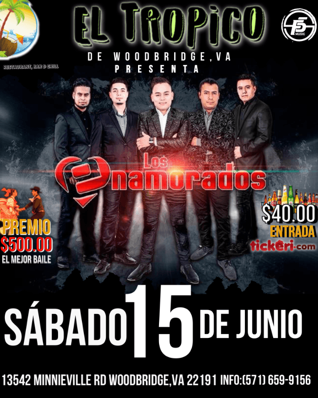 Event - LOS ENAMORADOS DE TIERRA CALIENTE - Woodbridge, Virginia - 15 de junio de 2019 | concert tickets