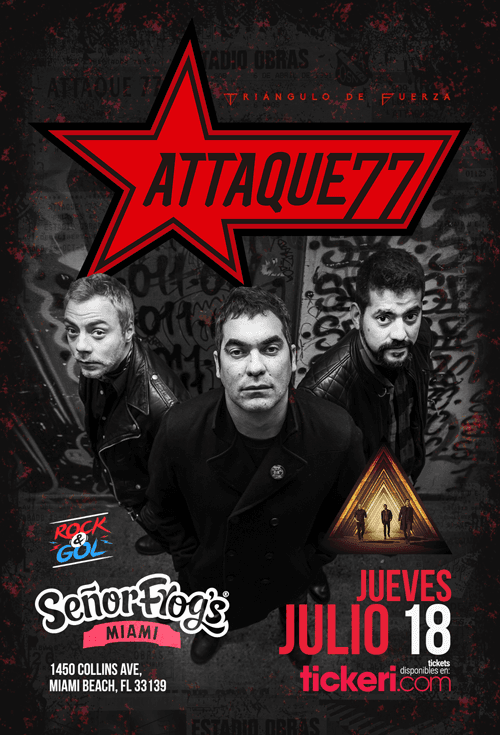 Event - ATTAQUE 77 EN MIAMI - Miami Beach, Florida - July 18, 2019 | concert tickets