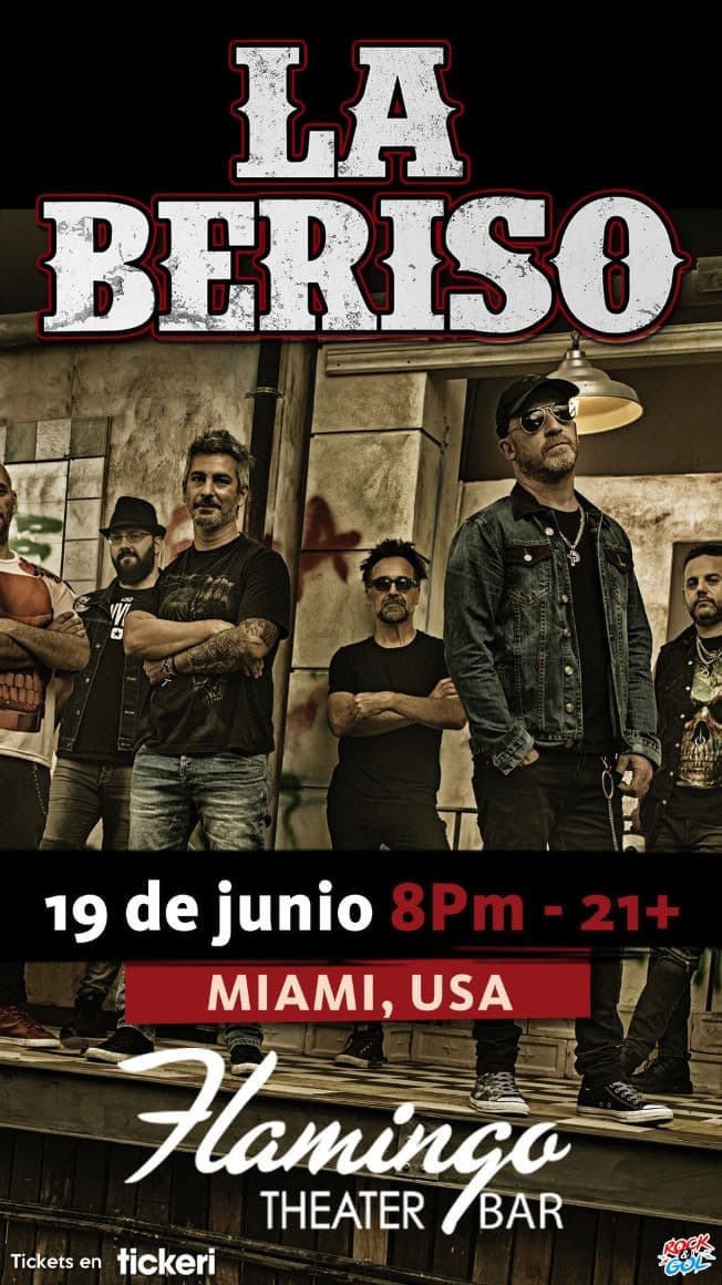 Event - LA BERISO EN MIAMI - Miami, Florida - June 19, 2019 | concert tickets