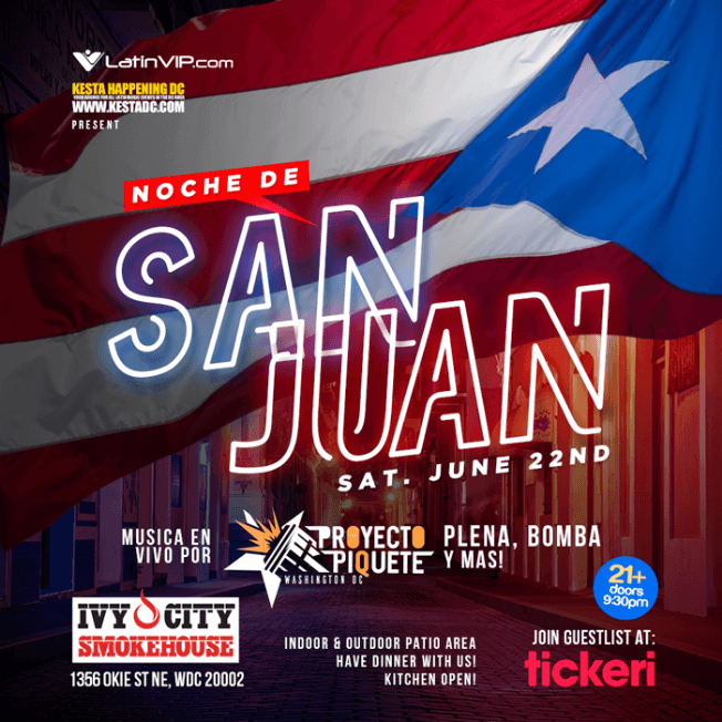 Event - Noche de San Juan en Washington DC - Washington, District Of Columbia - June 22, 2019 | concert tickets