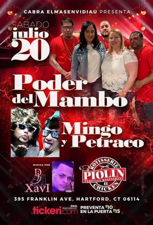 Event - El Poder del Mambo En Concierto en Hartford,CT - Hartford, Connecticut - July 20, 2019 | concert tickets