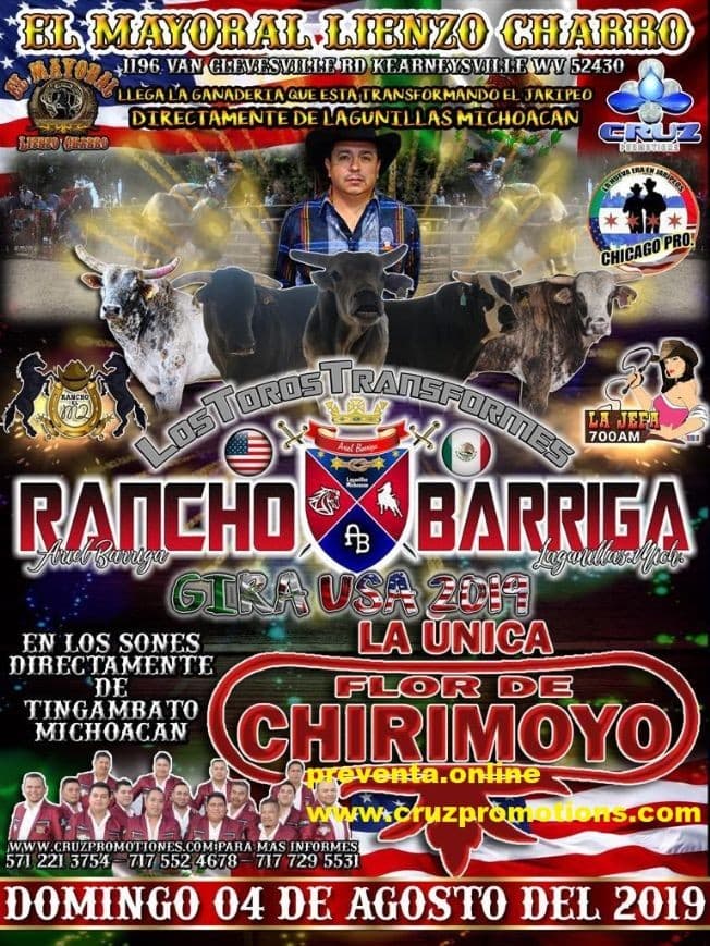 Event - jaripeo baile 4 de agosto 2019 - Kearneysville, West Virginia - August 4, 2019 | concert tickets
