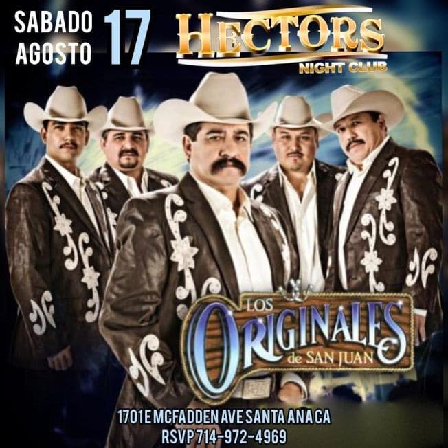 Event - Los Originales de San Juan en Santa Ana,CA - Santa Ana, California - August 17, 2019 | concert tickets