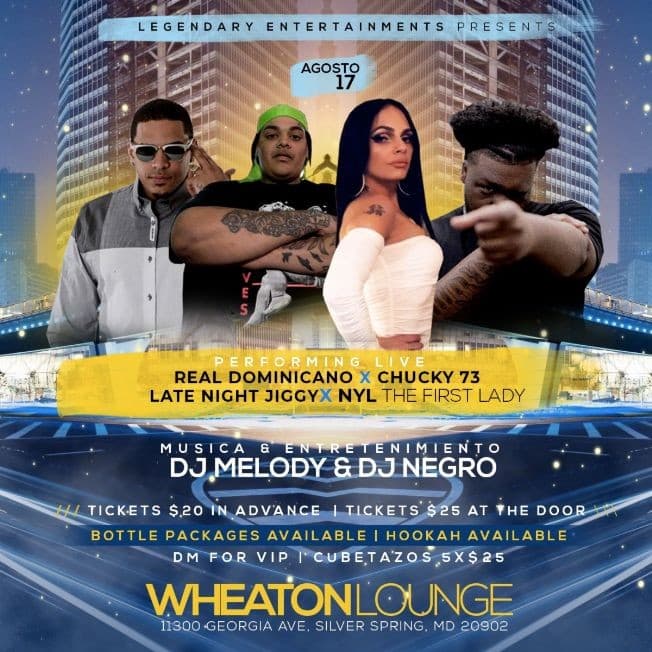 Event - DMV VYBZ VOL 1 - Silver Spring, Maryland - August 17, 2019 | concert tickets