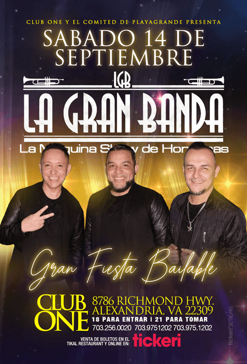 Event - La Gran Banda en VA - Alexandria, Virginia - September 14, 2019 | concert tickets