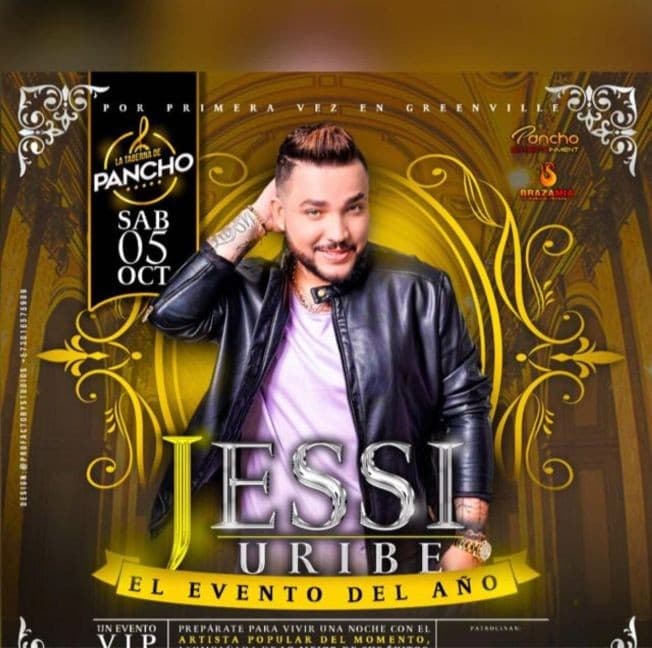 Event - Jessi Uribe  En Concierto En Greenville, SC - Greenville, South Carolina - 5 de octubre de 2019 | concert tickets