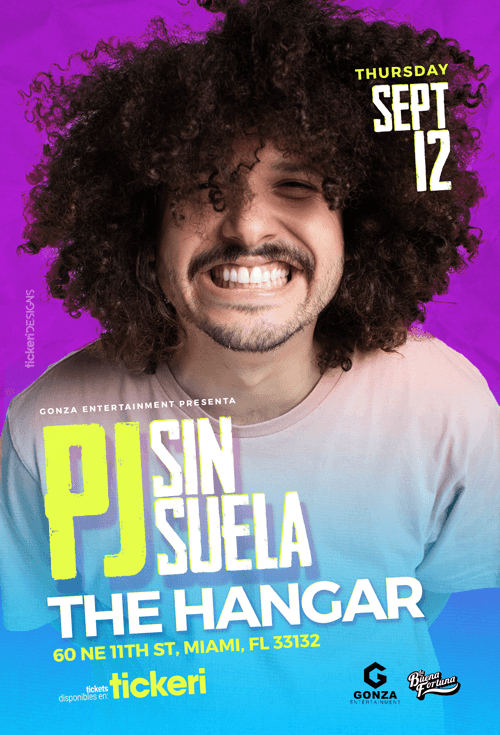 Event - Pj Sin Suela en Miami - Miami, Florida - September 12, 2019 | concert tickets