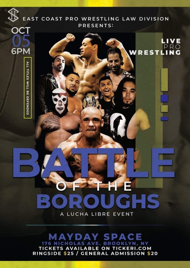 Event - Battle of Brooklyn - Brooklyn, New York - October 2, 2019 | concert tickets
