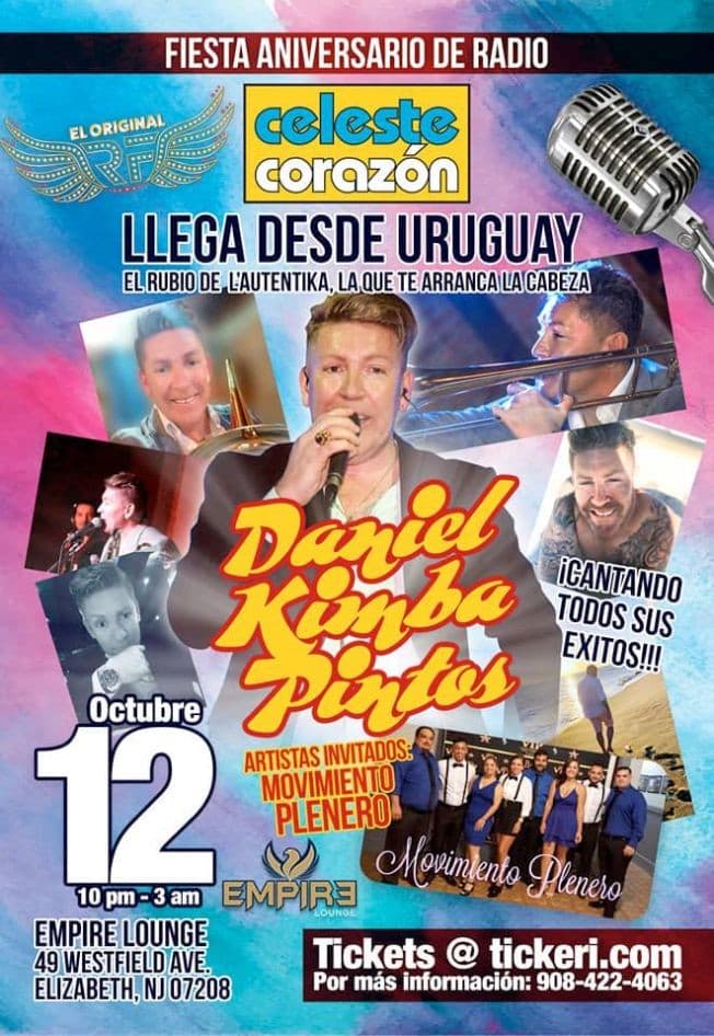 Event - Aniversario Radio Celeste Corazon - Elizabeth, New Jersey - October 12, 2019 | concert tickets