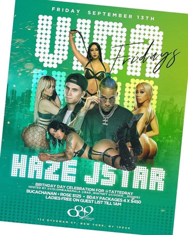 Event - Vida Fridays At 809 Lounge - New York, New York - 13 de septiembre de 2019 | concert tickets