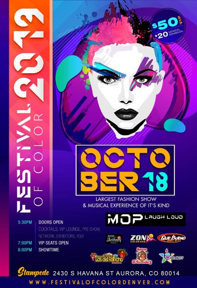 Event - Festival of Color Denver - Aurora, Colorado - October 18, 2019 | concert tickets