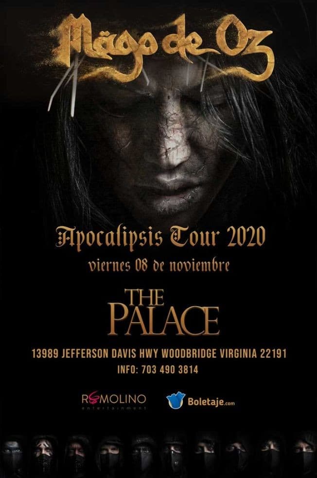 Event - Mago de Oz en Virginia - Woodbridge, Virginia - November 8, 2019 | concert tickets