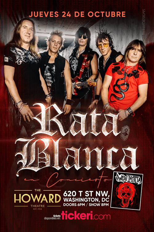 Event - RATA BLANCA EN WASHINGTON DC - Washington, District Of Columbia - October 24, 2019 | concert tickets