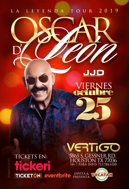 Event - OSCAR D' LEON EN HOUSTON - Houston, Texas - 25 de octubre de 2019 | concert tickets
