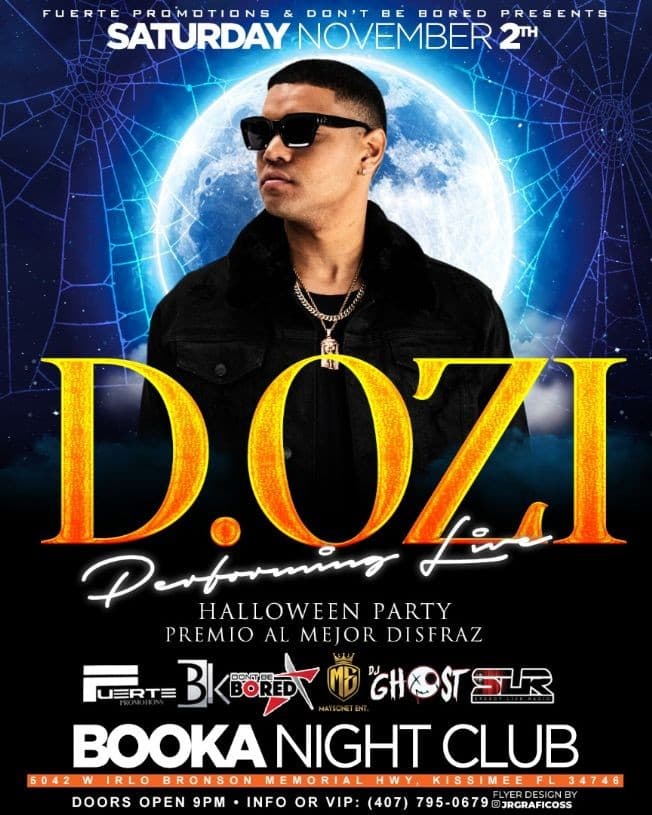 Event - D ozi - Kissimmee, Florida - 2 de noviembre de 2019 | concert tickets