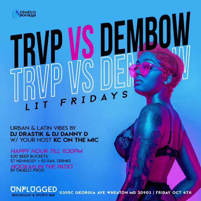 Event - UNPLUGGED FRIDAYS #LITFRIDAYS - Wheaton-Glenmont, Maryland - October 4, 2019 | concert tickets