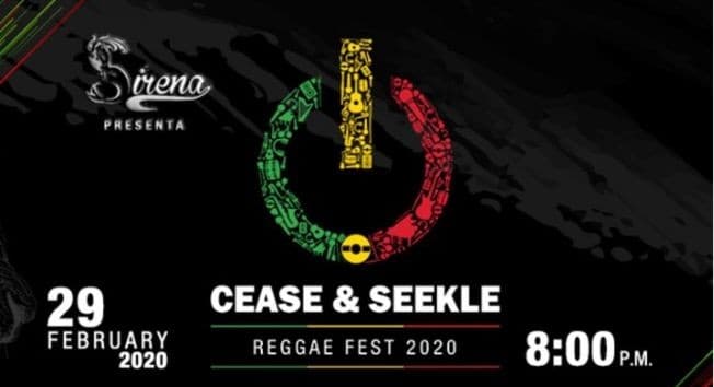 Event - CEASE & SEEKLE - Reggae Fest 2020 - McLean, Virginia - February 29, 2020 | concert tickets
