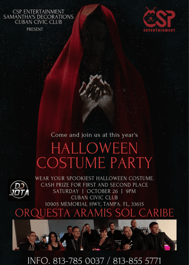 Event - HALLOWEEN COSTUME PARTY - Tampa, Florida - October 26, 2019 | concert tickets