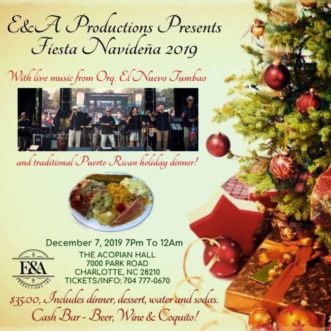 Event - Parrandón Navideño 2019 - Charlotte, North Carolina - December 7, 2019 | concert tickets