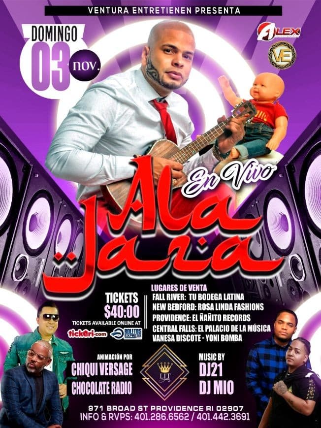 Event - Ala Jaza en Providence RI NEW CONFIRMED DATE - Providence, Rhode Island - November 3, 2019 | concert tickets