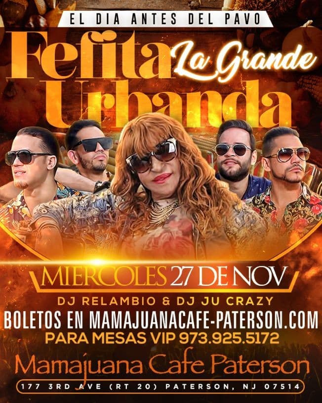 Event - Fefita La Grande y Urbanda - Tampa, Florida - November 27, 2019 | concert tickets