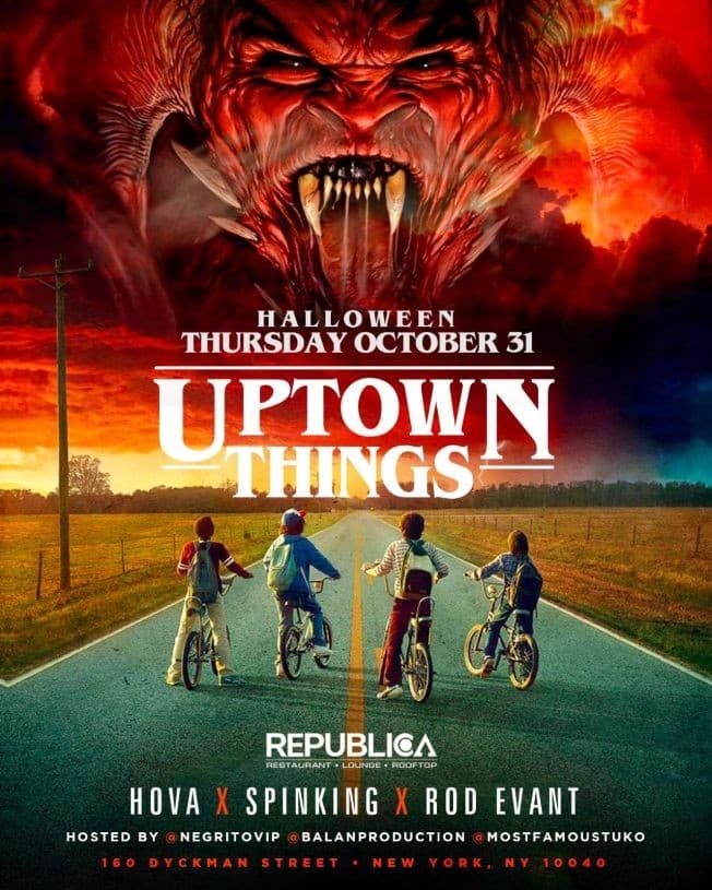Event - Halloween Party Uptown Things At Republica NYC - New York, New York - October 31, 2019 | concert tickets
