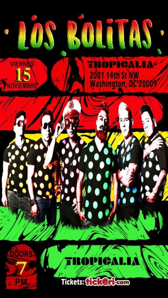 Event - Los Bolitas en Washington DC - Washington, District Of Columbia - November 15, 2019 | concert tickets