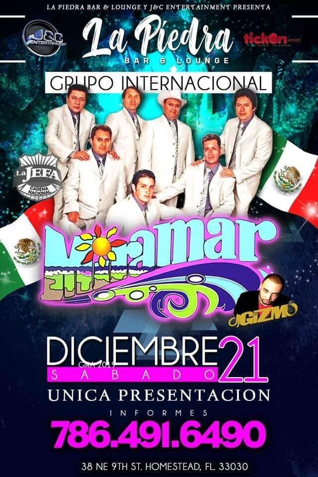 Event - Grupo Miramar En Vivo - Homested, Florida - December 21, 2019 | concert tickets