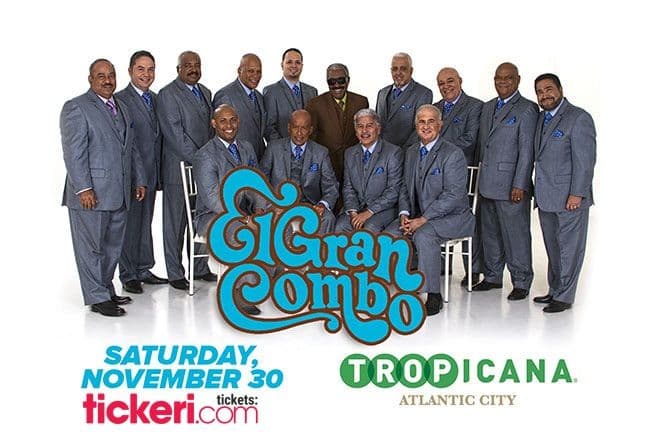 Event - El Gran Combo de Puerto Rico en Atlantic City! - Atlantic City, New Jersey - November 30, 2019 | concert tickets