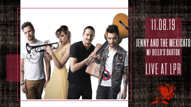 Event - Jenny & The Mexicats with Bella's Bartok - New York, New York - November 8, 2019 | concert tickets