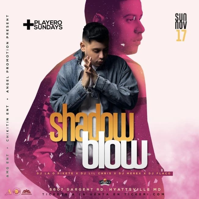 Event - Shadow blow - Chillum, Maryland - November 17, 2019 | concert tickets