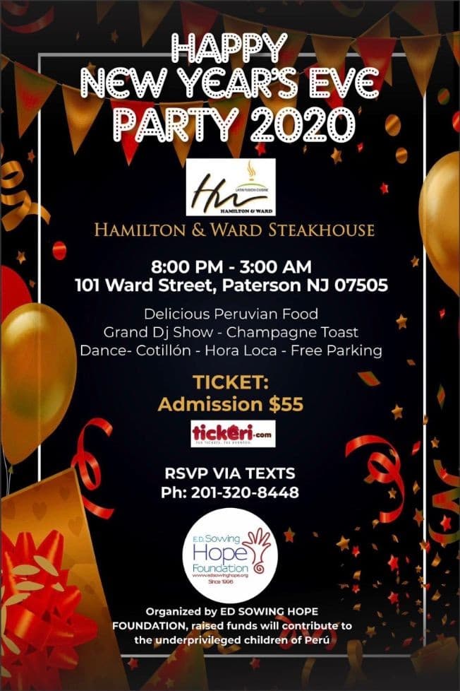 Event - New Year's Eve Party 2020 - Paterson, New Jersey - December 31, 2019 | concert tickets