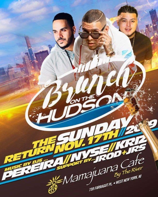 Event - Brunch On The Hudson Returns At Mamajuana Cafe By The River - West New York, New Jersey - November 17, 2019 | concert tickets