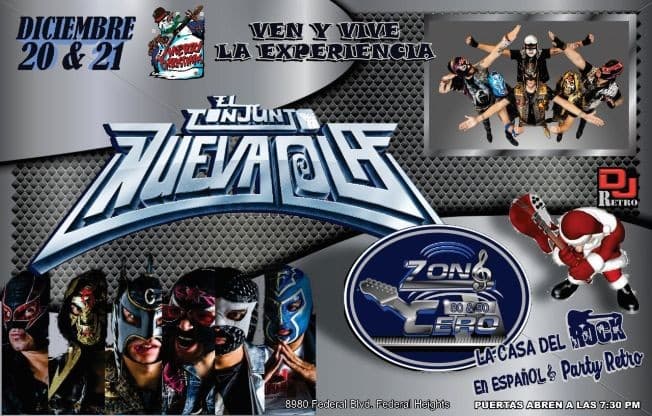 Event - "Posada con ECNO... Un Cumbion Muy Rockero" - Federal Heights, Colorado - December 20, 2019 | concert tickets