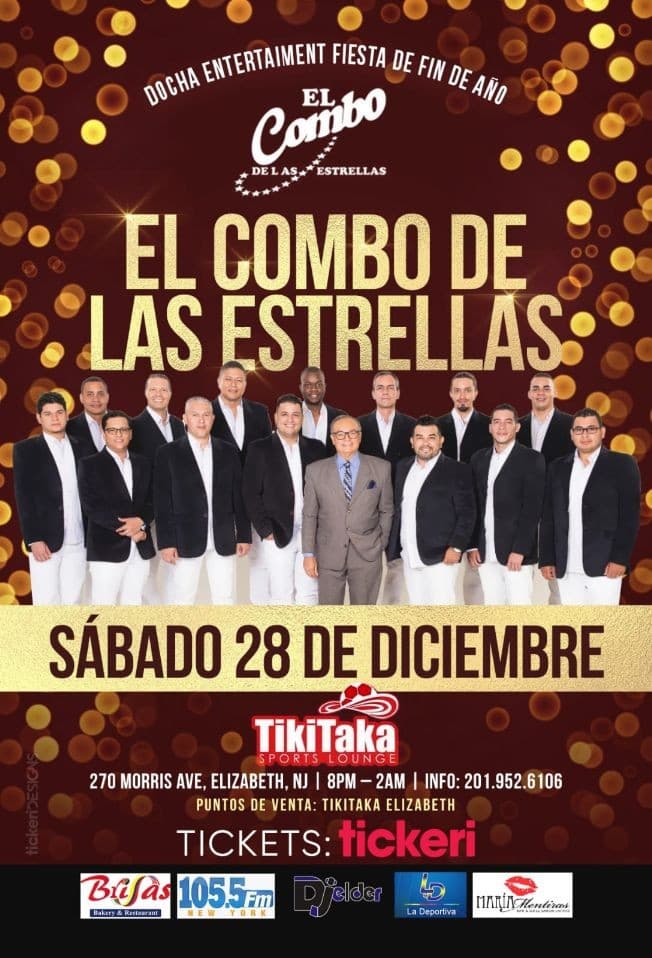 Event - El Combo de Las Estrellas en Elizabeth,NJ - Elizabeth, New Jersey - December 28, 2019 | concert tickets