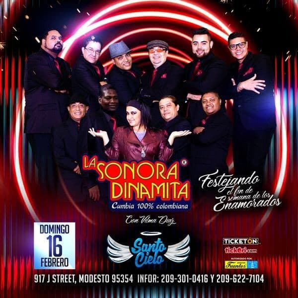 Event - La Sonora Dinamita En Modesto,CA - Modesto, California - February 16, 2020 | concert tickets