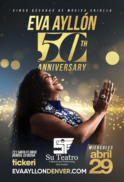 Event - Eva Ayllon 50 Aniversario En Denver, CO CANCELLED - Denver, Colorado - April 29, 2020 | concert tickets