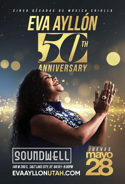 Event - Eva Ayllon 50 Aniversario En Salt Lake City,UT CANCELED - Salt Lake City, Utah - May 28, 2020 | concert tickets