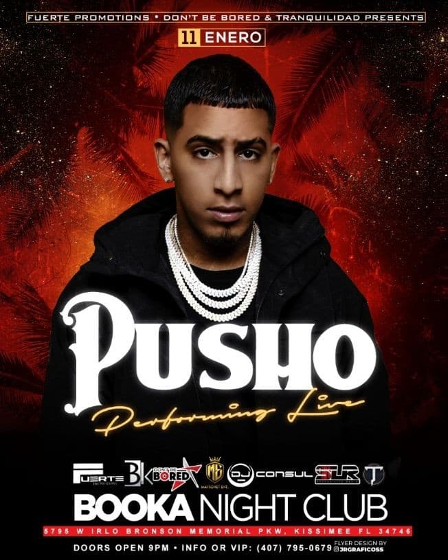 Event - pusho el mvp - Kissimmee, Florida - January 11, 2020 | concert tickets