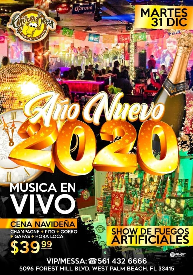Event - FIN de AÑO RUMBA - West Palm Beach, Florida - December 31, 2019 | concert tickets
