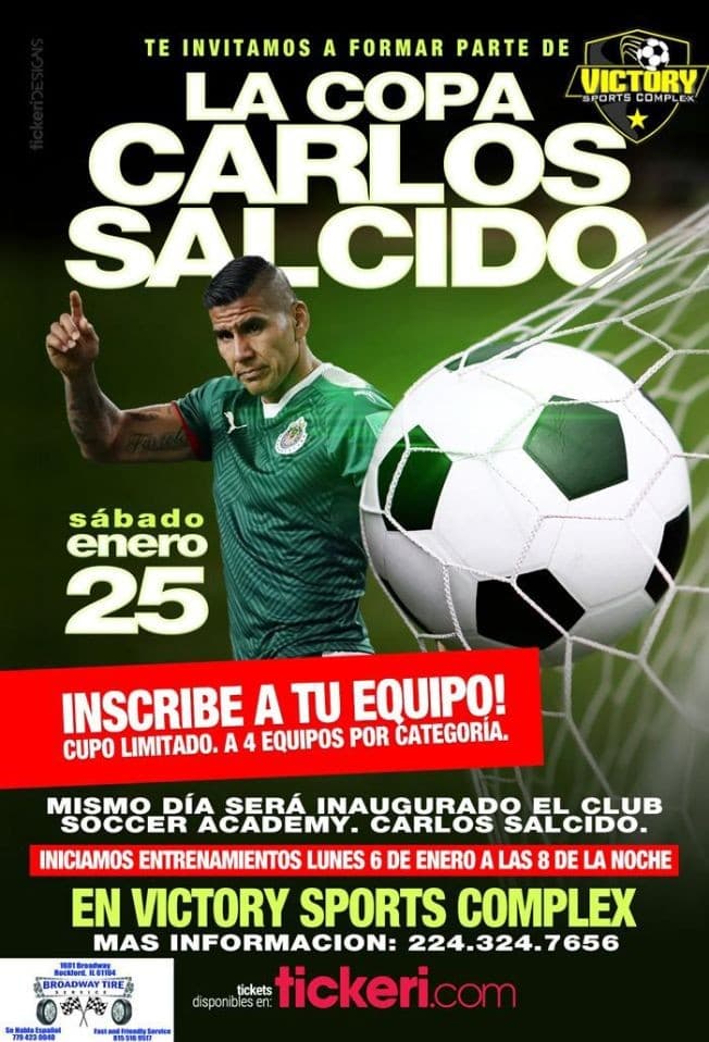 Event - Copa Carlos Salcido en Loves Park,IL - Loves Park, Illinois - January 25, 2020 | concert tickets