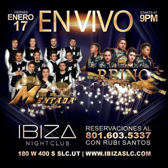Event - La Mentada Banda & Los Del Reino en Vivo! - Salt Lake City, Utah - January 17, 2020 | concert tickets